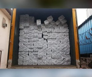 Loaded Cargo Container