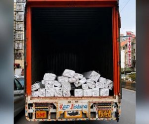 Partially Loaded Truck