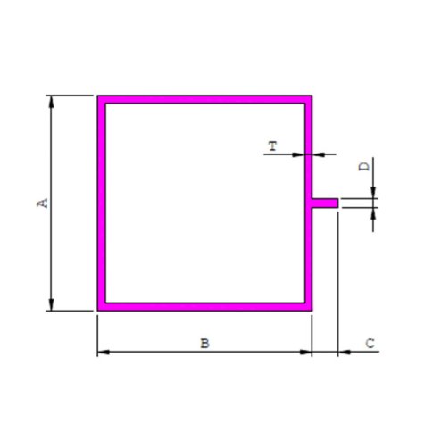 Modern Aluminium Curtain Wall Profiles For Commercial Building Suppliers in Delhi