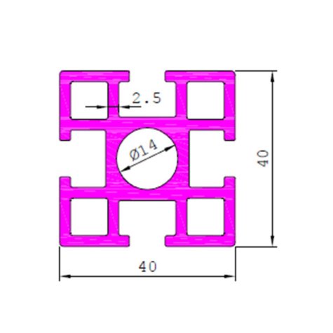 Conveyor Section No 35148 Aluminium Profile For Industrial Equipment Suppliers in Delhi