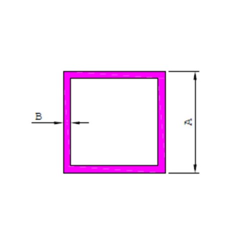 Aluminium Pipe Section Precision Engineered Profiles For Industrial Use Suppliers in Delhi